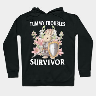 Tummy Troubles Survivor Funny Sarcastic Hoodie